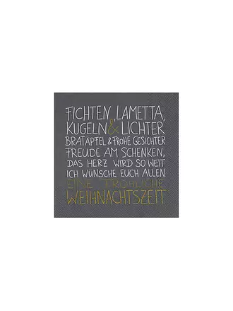 RAEDER | Servilletas navideñas 33x33cm MANZANAS ASADAS | 